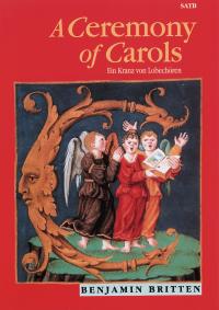 BRITTEN B. - CEREMONY CAROLS (4 VOCES Y PIANO) SATB +P