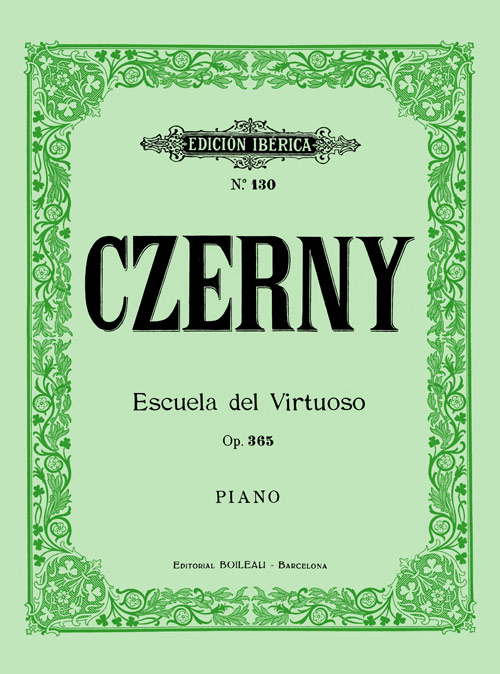 CZERNY C. - ESCUELA DE VIRTUOSISMO - OP.365