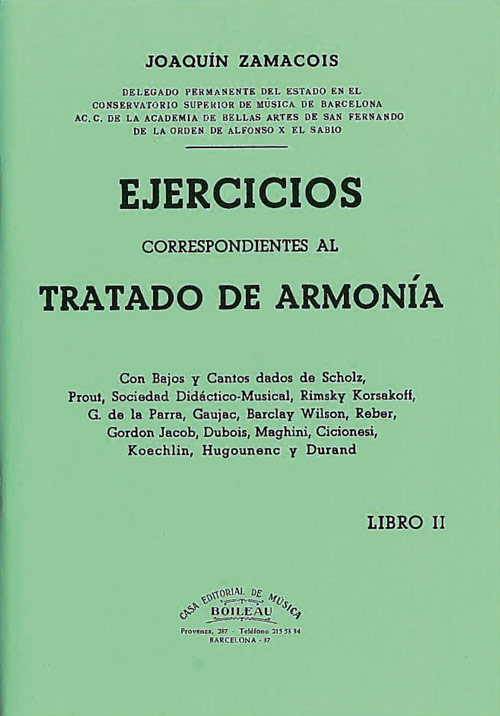 ZAMACOIS J. - EJERCICIOS ARMONIA V.2 -