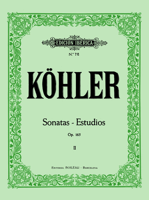 KOHLER L. - SONATAS Y ESTUDIOS V.2 - OP.165