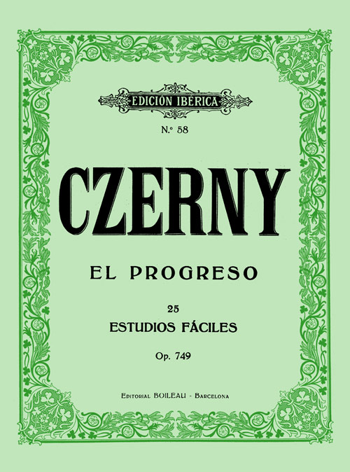 CZERNY C. - EL PROGRESO (25 ESTUDIOS) - OP.749