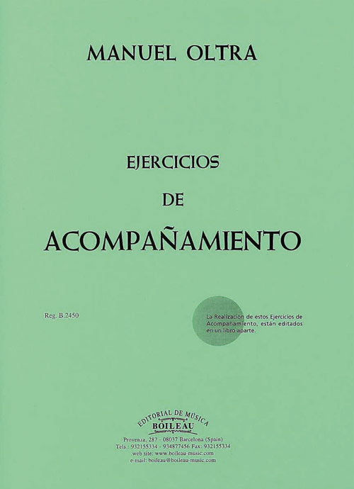 OLTRA M. - EJERCICIOS DE ACOMPAÑAMIENTO -