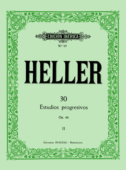 HELLER.- Estudios Progresivos (30) Op.46  (Piano)