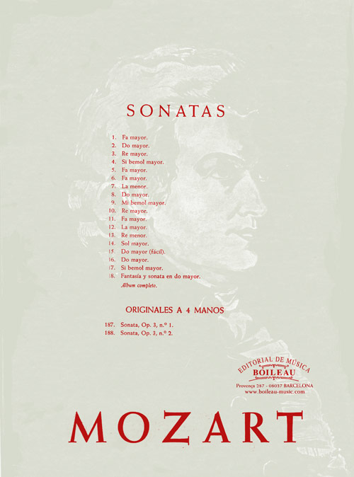 MOZART.- Sonata nº 9 en Mib M, K.282 (PIANO)