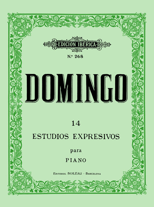 DOMINGO J. - ESTUDIOS EXPRESIVOS (14) PIANO