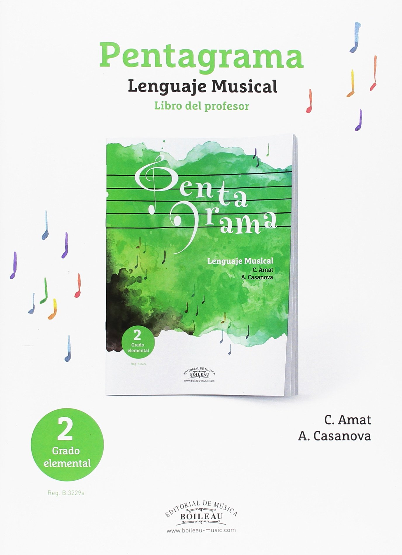 AMAT CASANOVA - PENTAGRAMA V.2 ELEMENTAL (AC) PROFESOR (CASTELLANO )