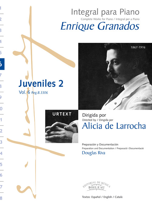GRANADOS E. - JUVENILES 2 (MISCELANEA) (URTEXT) V.6 DE LA INTEGRAL PARA PIANO