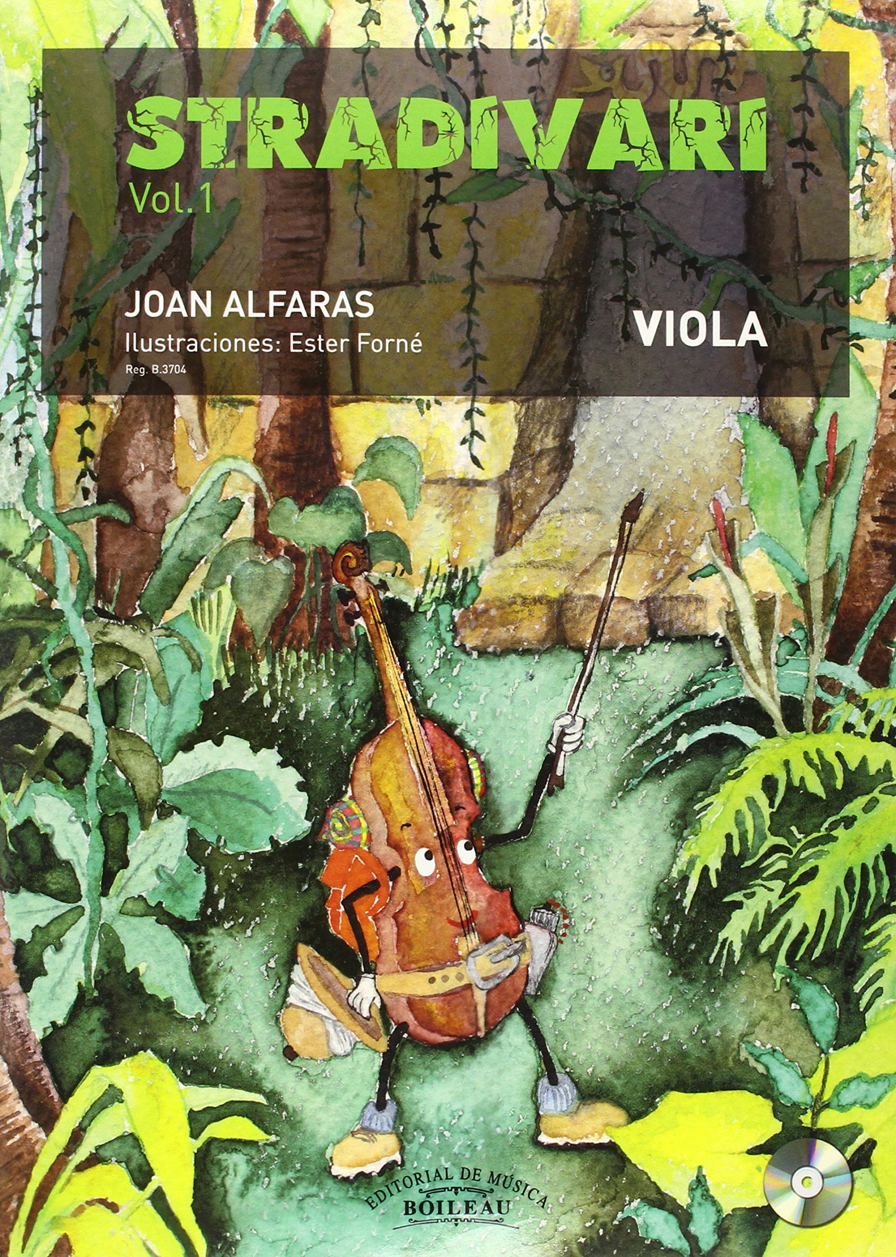 ALFARAS J. - STRADIVARI Vº 1 (VLA) +CD