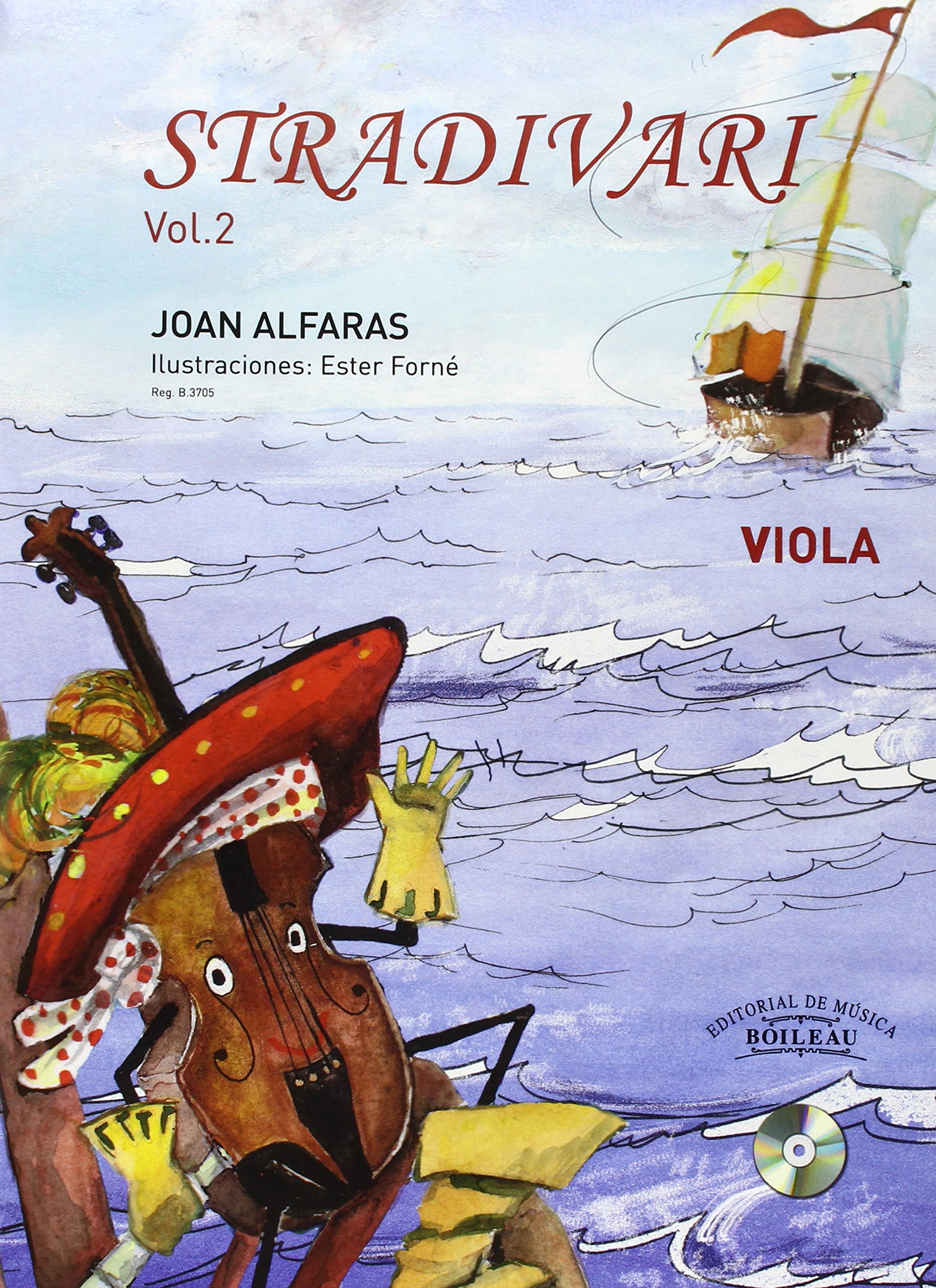 ALFARAS J. - STRADIVARI Vº 2 (VLA) +CD