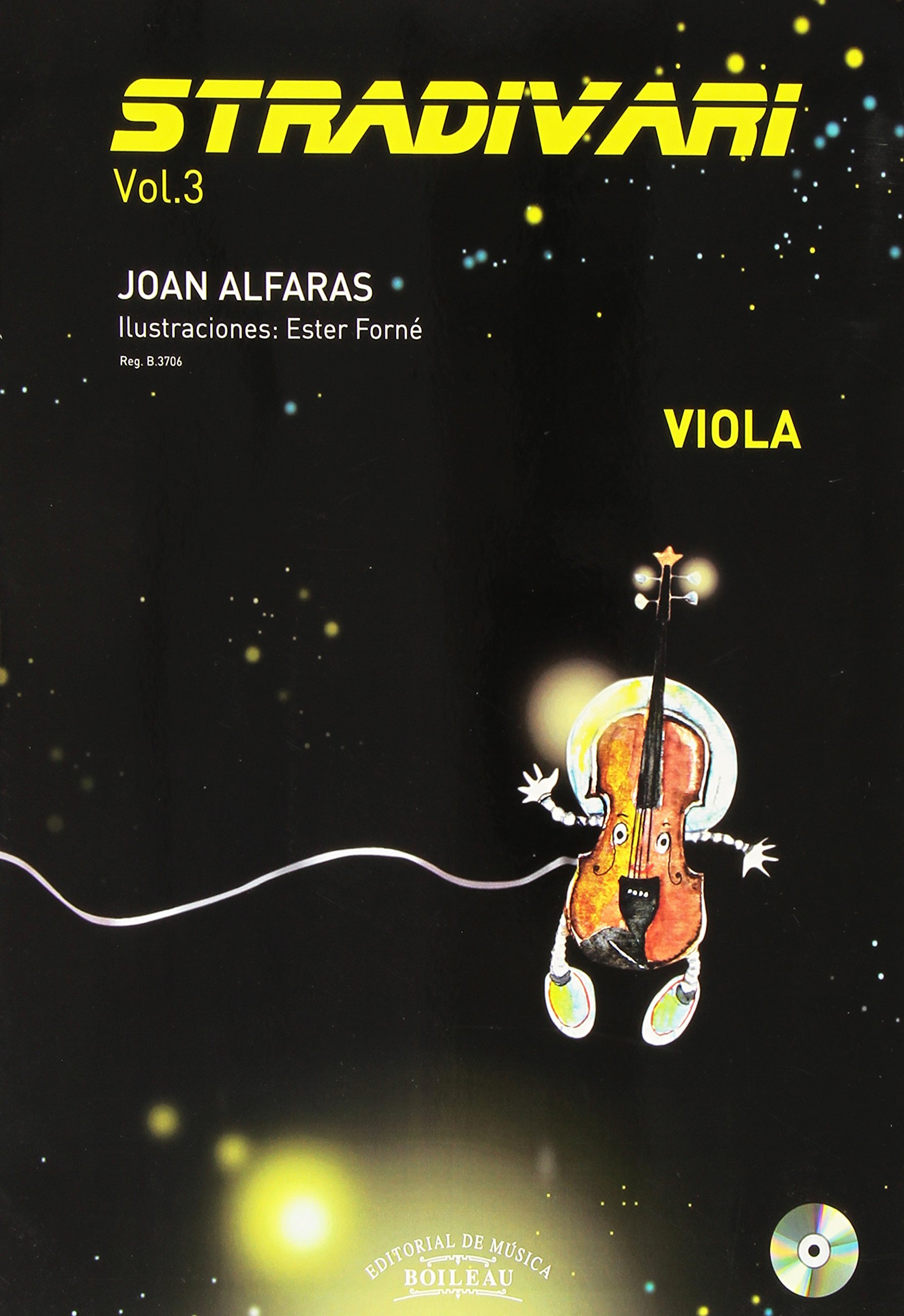 ALFARAS J. - STRADIVARI Vº 3 (VLA) +CD