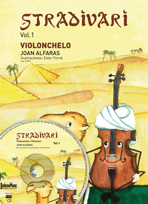 ALFARAS J. - STRADIVARI VIOLONCHELO V.1 +CD