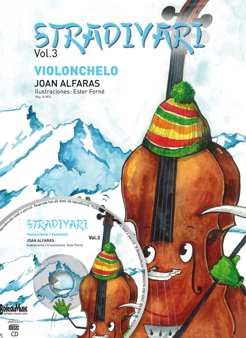 ALFARAS J. - STRADIVARI VIOLONCHELO V.3 +CD