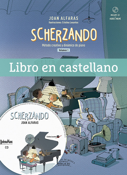 ALFARAS J / LOSANTOS C.- SCHERZANDO V.1 (CASTELLANO) +CD Y DESCARGA