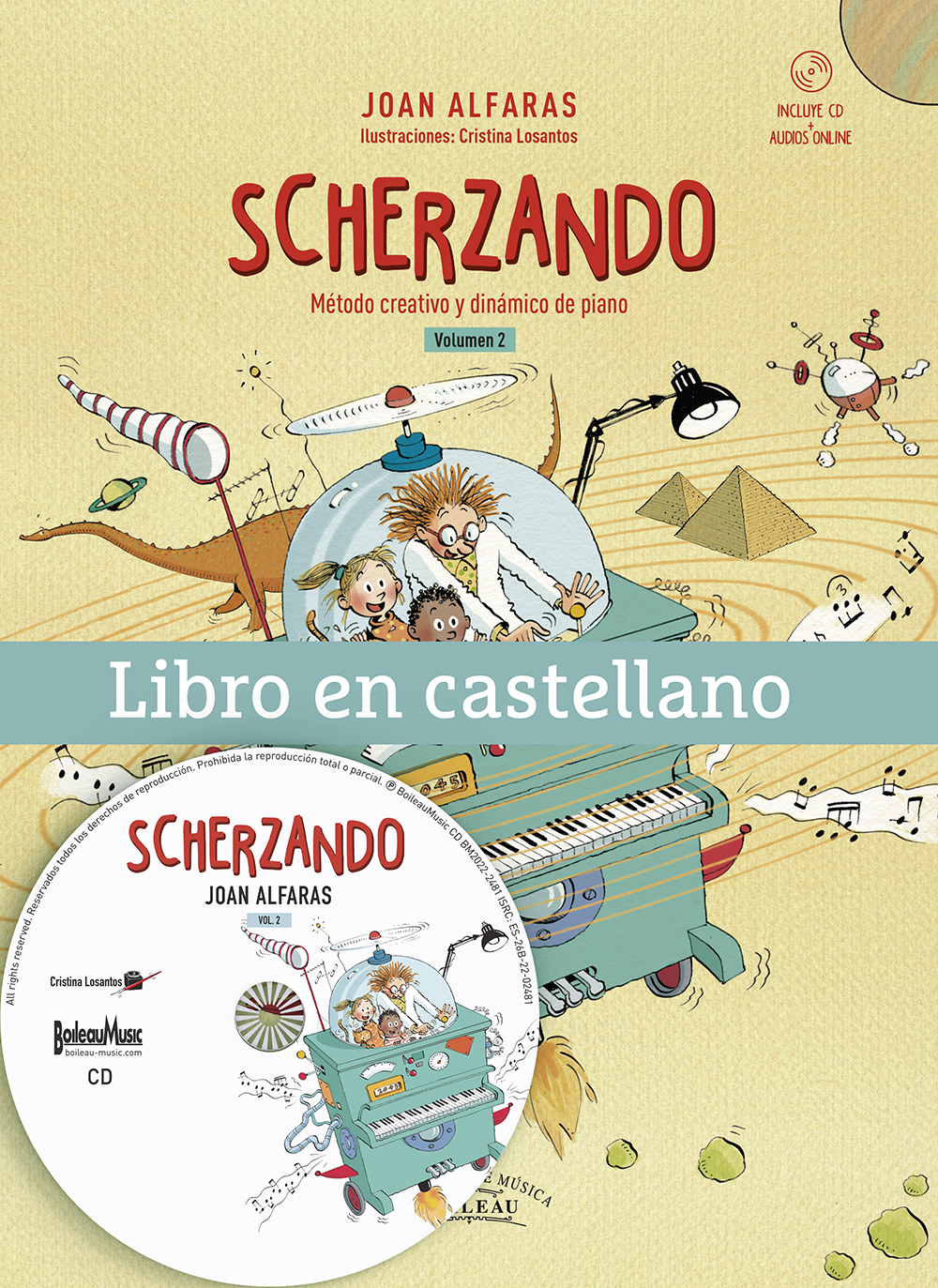 ALFARAS J - SCHERZANDO V.2 (CASTELLANO) +CD Y DESCARGA