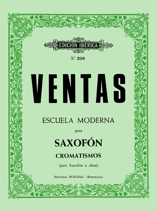VENTAS A. - ESCUELA MODERNA (CROMATISMOS) -SAXOFON