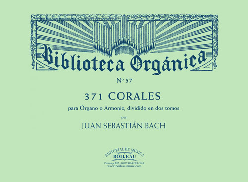 BACH J.S. - CORALES V.1 (371) -