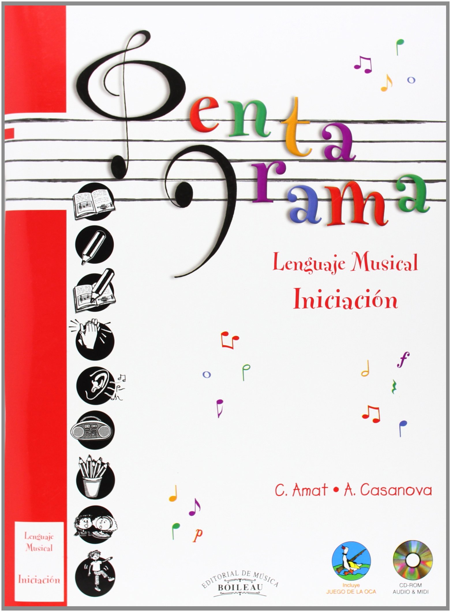 AMAT - PENTAGRAMA INICIACION + (CD) CASTELLANO