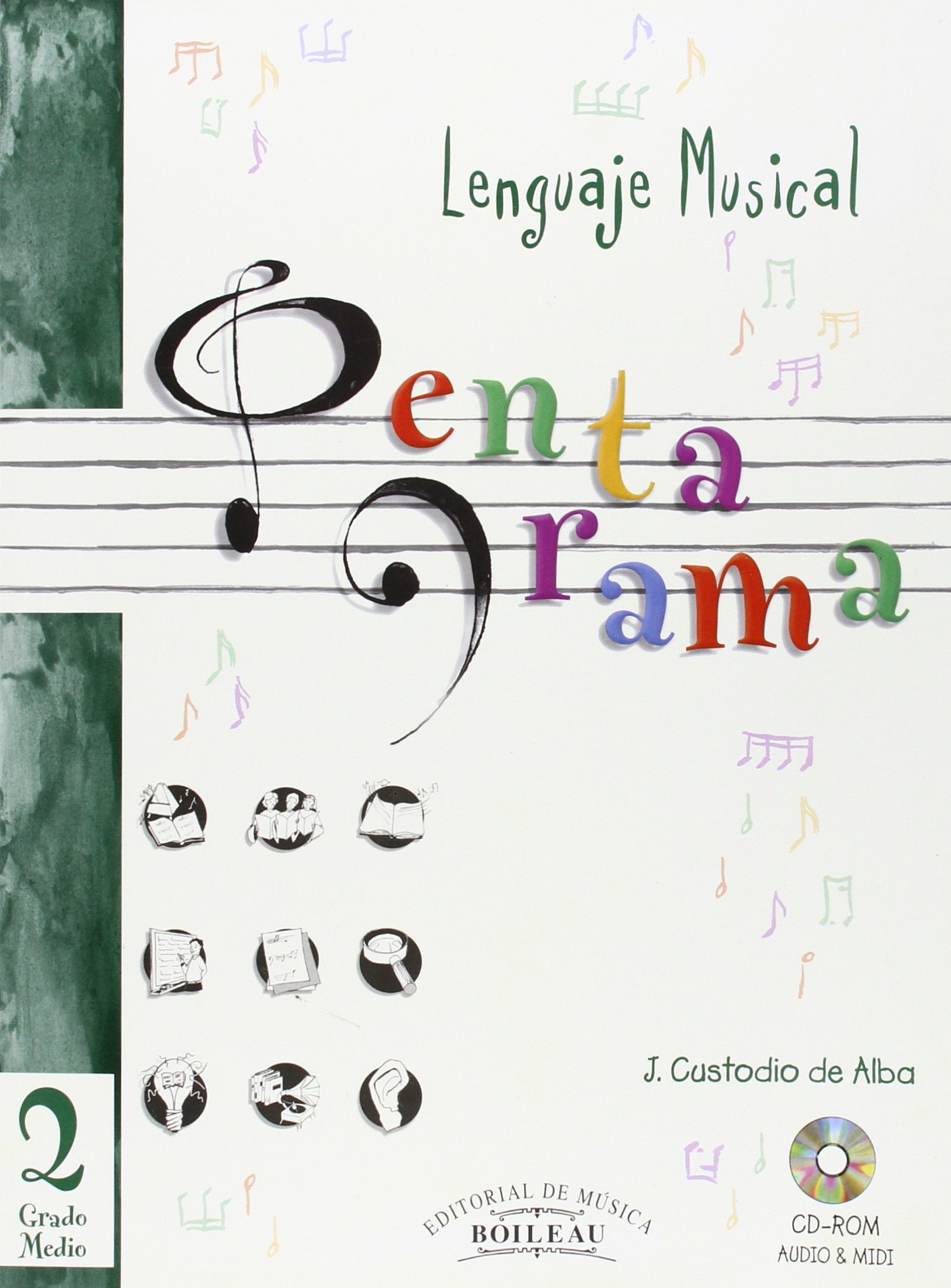AMAT - PENTAGRAMA GRADO MEDIO V. 2 + (CD) CASTELLANO