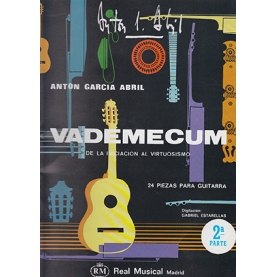 GARCIA ABRIL A. - VADEMECUM V.2 (GUITARRA)****ED.REAL MUSICAL***