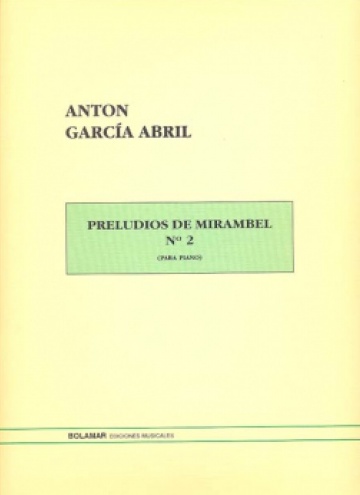 GARCIA ABRIL A. - PRELUDIO DE MIRAMBEL Nº2 -