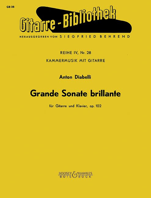 DIABELLI A. - GRAN SONATA BRILLANTE - OP.102