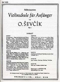 SEVCIK O. - ESCUELA DE PRINCIPIANTES V.3 - OP.6