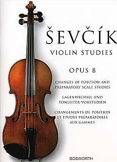 SEVCIK O. - CAMBIOS DE POSICION Y ESTUDIOS PREPARATORIOS DE  ESCALA (V) - OP.8