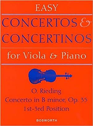 RIEDING O. - CONCIERTO SI m (1ª Y 3ª POSICION) (VA) - OP.35