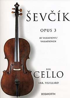 SEVCIK O. - VARIACIONES (40) - OP.3 - (CELLO )