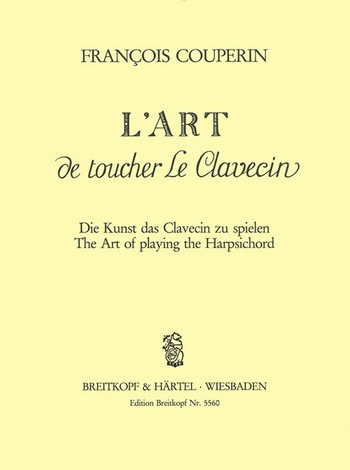 COUPERIN F. - ARTE DE TOCAR EL CLAVECIN -