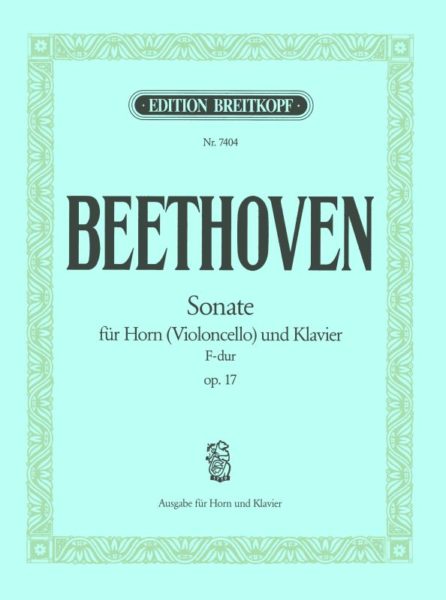 BEETHOVEN L.V. - SONATA FA M (ORGINAL TROMPA) - OP.17