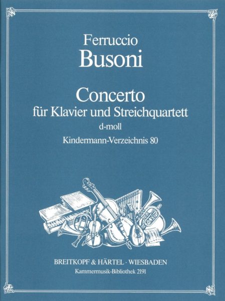 BUSONI F. - CONCIERTO RE m -
