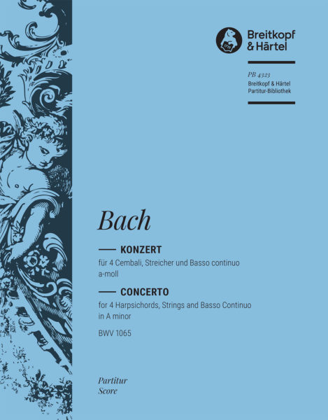 BACH J.S. - CONCIERTO CUATRO CLAVES LAm BWV1065