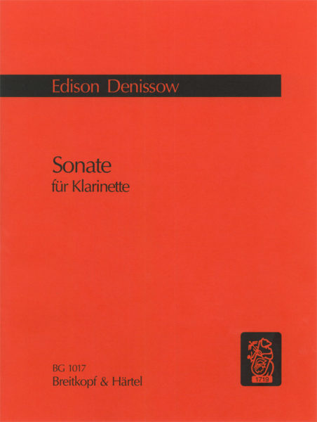 DENISOV E. - SONATA -  CLARINETE SOLO
