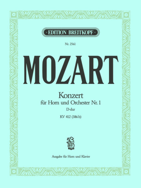 MOZART W.A. - CONCIERTO Nº1 - KV.412