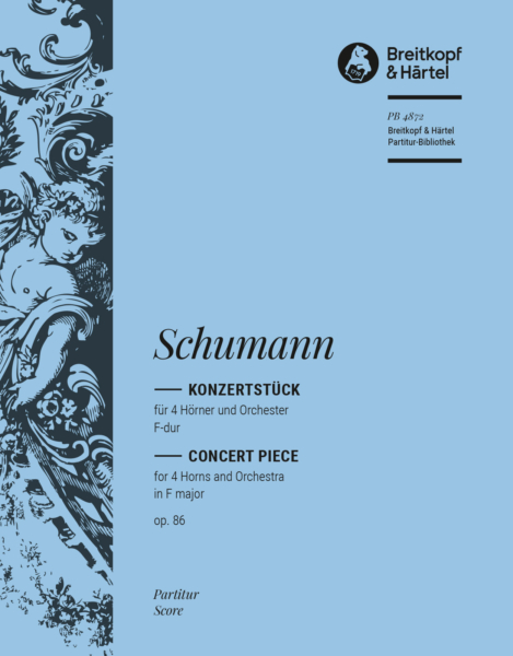 SCHUMANN R. - CONCIERTO FA M - OP.86