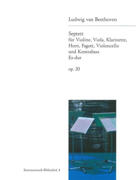 BEETHOVEN L.V. - SEPTIMINO MIb M (PT) V/VA/VC/CB/TR/CL/FG - OP.20