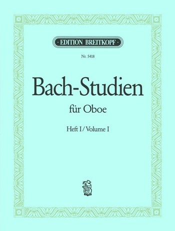 BACH J.S. ESTUDIOS V.1 OBOE