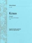 KRAUS J.M. - CONCIERTO DOM VIOLIN VB151
