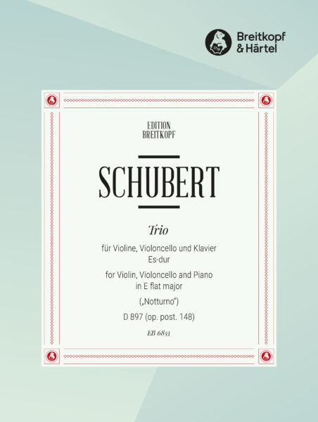 SCHUBERT F. - TRIO D 897 OP.148 MIb M