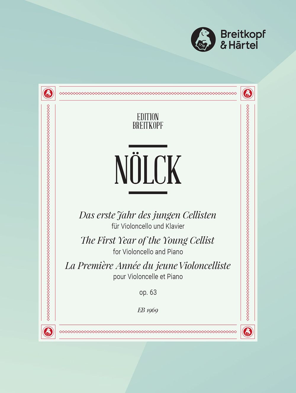 NOLCK - Das erste jahr des jungen cellisten  OP.63 (Violonchelo)
