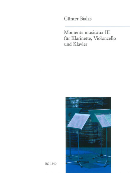 BIALAS G. - MOMENTOS MUSICALES III            CL/VCP -