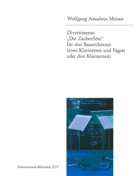 MOZART W.A. - DIVERTIMENTO DE F.MAGICA     2CL/FG(3CL) -