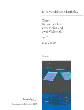 MENDELSSOHN F. - OCTETO MWV R20 OP.20 URTEXT