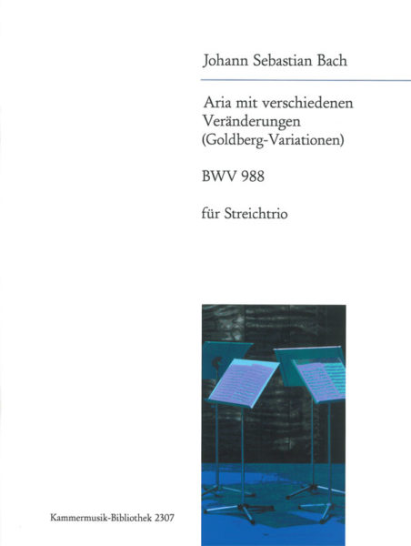 BACH J.S. - VARIACIONES GOLDBERG BWV 988 TRIO CUERDAS