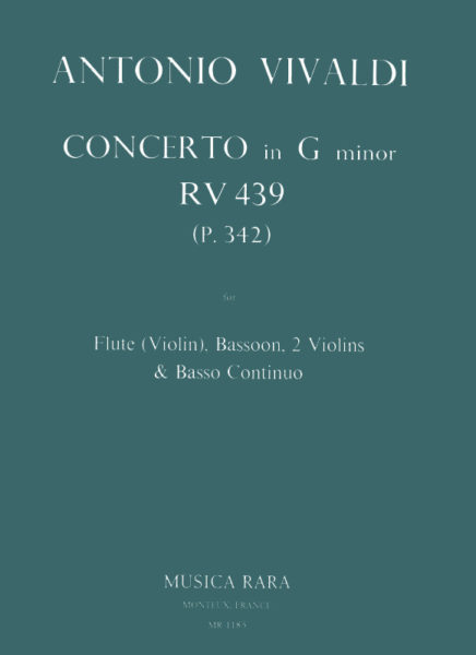 VIVALDI A. - CONCIERTO SOLM RV439