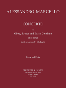 MARCELLO A. - CONCIERTO RE m OBOE