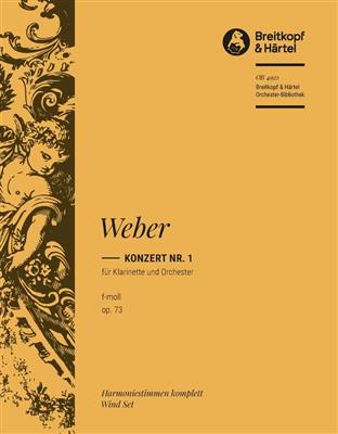WEBER C.M. - CONCIERTO Nº1 FA m(PT) - OP.73