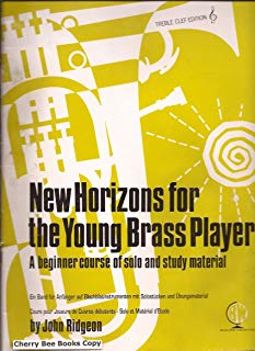 RIDGEON J. - NEW HORIZONS FOR THE YOUNG BRASS PLAYER -
