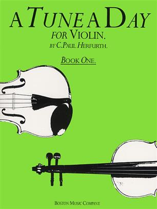 HERFURTH C.P. - A TUNE A DAY V.1 (VIOLIN) -